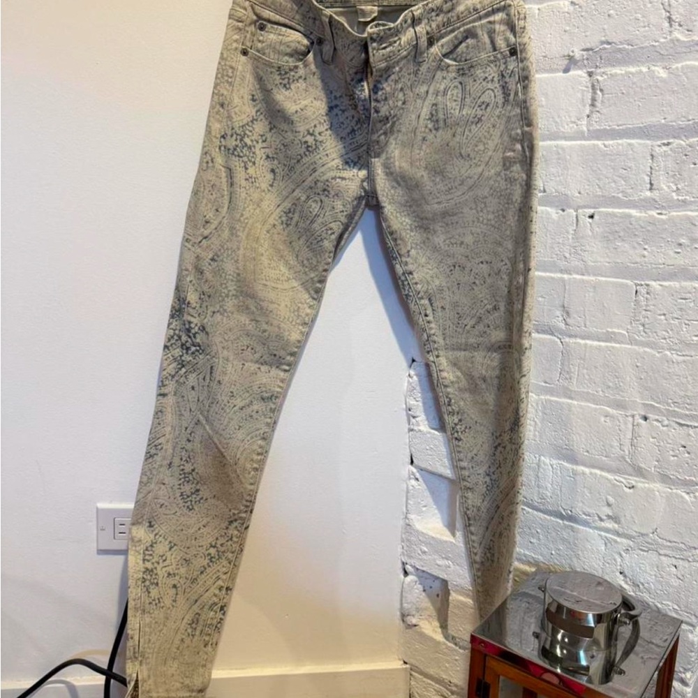 Denim & Supply Ralph Lauren Gray Paisley Jeans